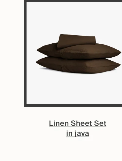 Shop Linen Sheet Set in Jave