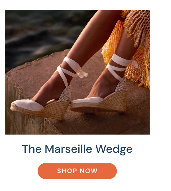The Marseille Wedge Espadrille