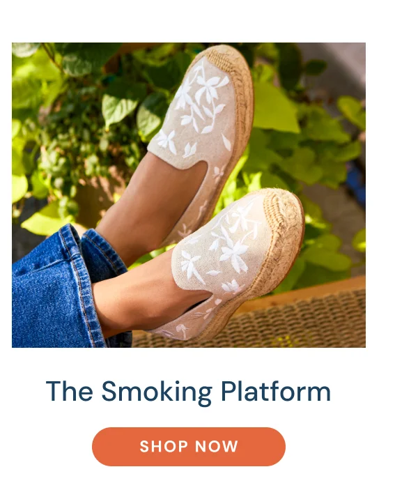 The Platform Smoking Espadrille