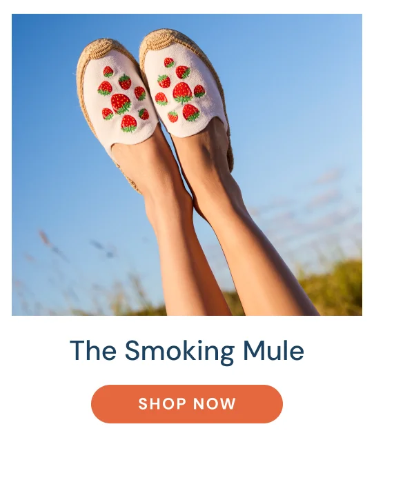 The Smoking Mule Espadrille