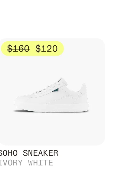 Soho Sneaker Ivory White