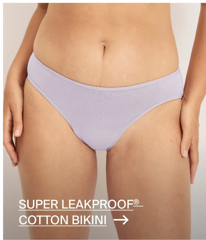Super Leakproof Cotton Bikini