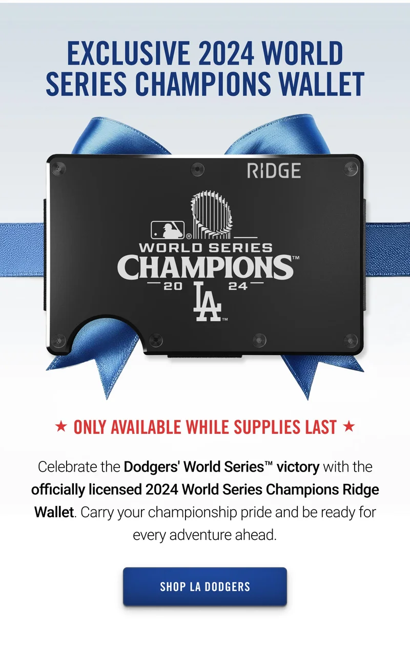 Exclusive 2024 World Series Champions Wallet