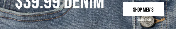 $39.99 Denim Shop Men's