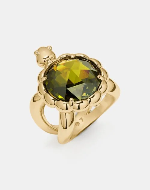 Secret Garden Turtle Ring
