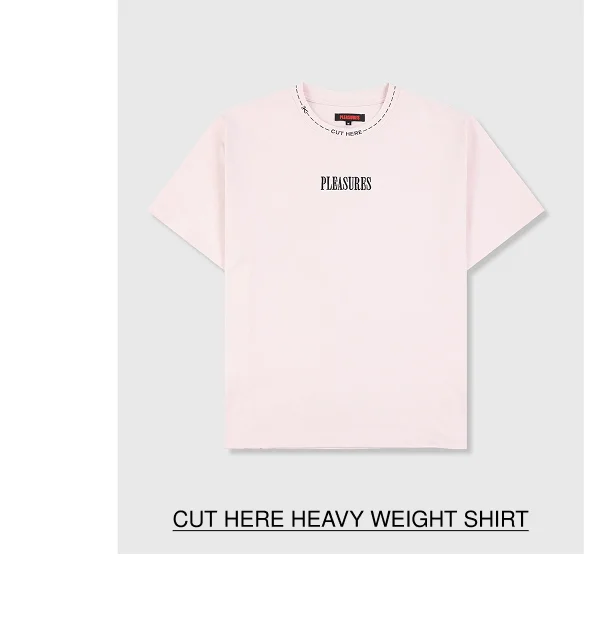 CUT HERE HEAVY WEIGHT SHIRT