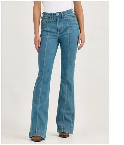 Women's Wrangler Retro® Bailey High Rise Pintuck Trouser Jean