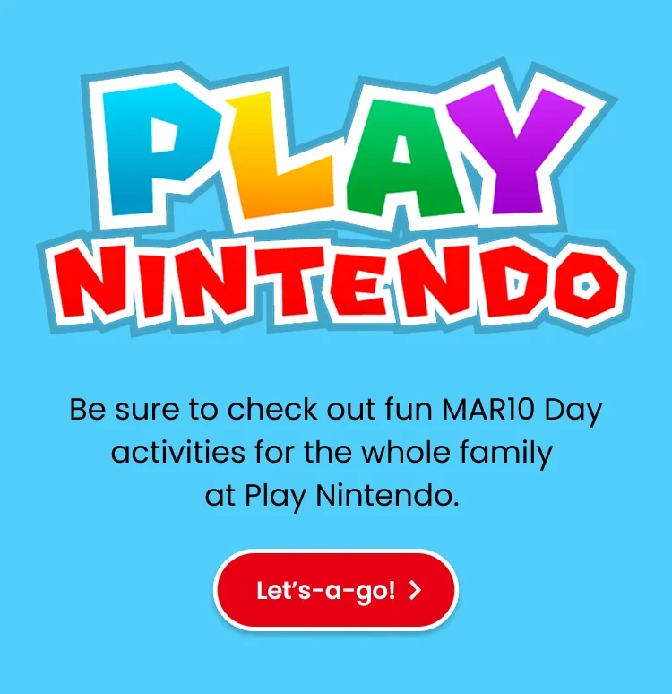 Play Nintendo. Be sure to check out fun discount code Day activities for the whole family at Play Nintendo. Let’s-a go!