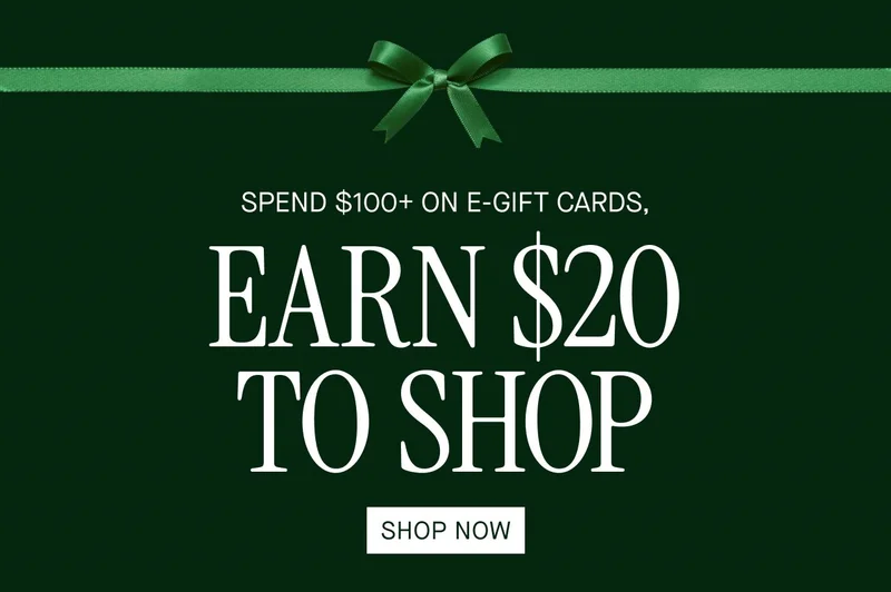 EARN $20 TO SHOP
