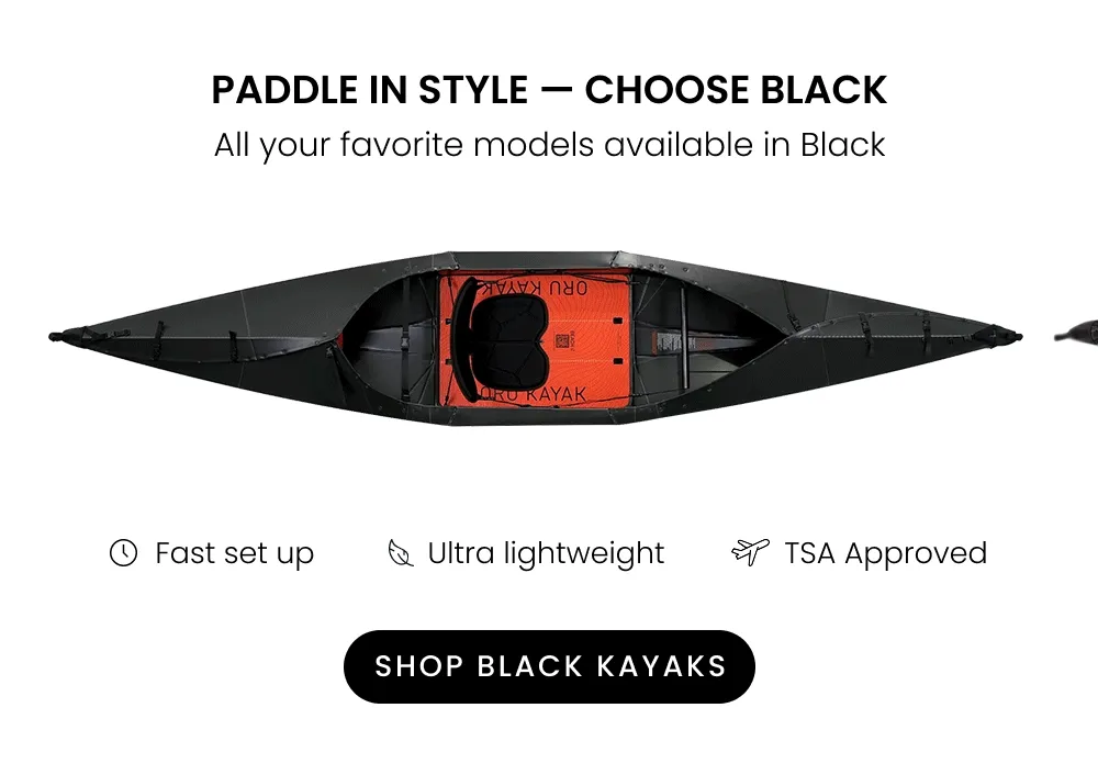 DEAL OF THE WEEK: 15% OFF BLACK KAYAKS