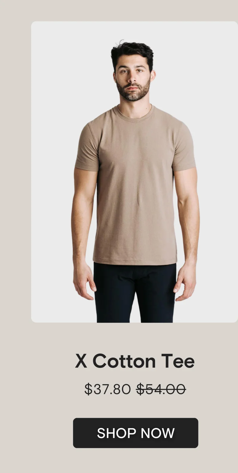 X Cotton Tee