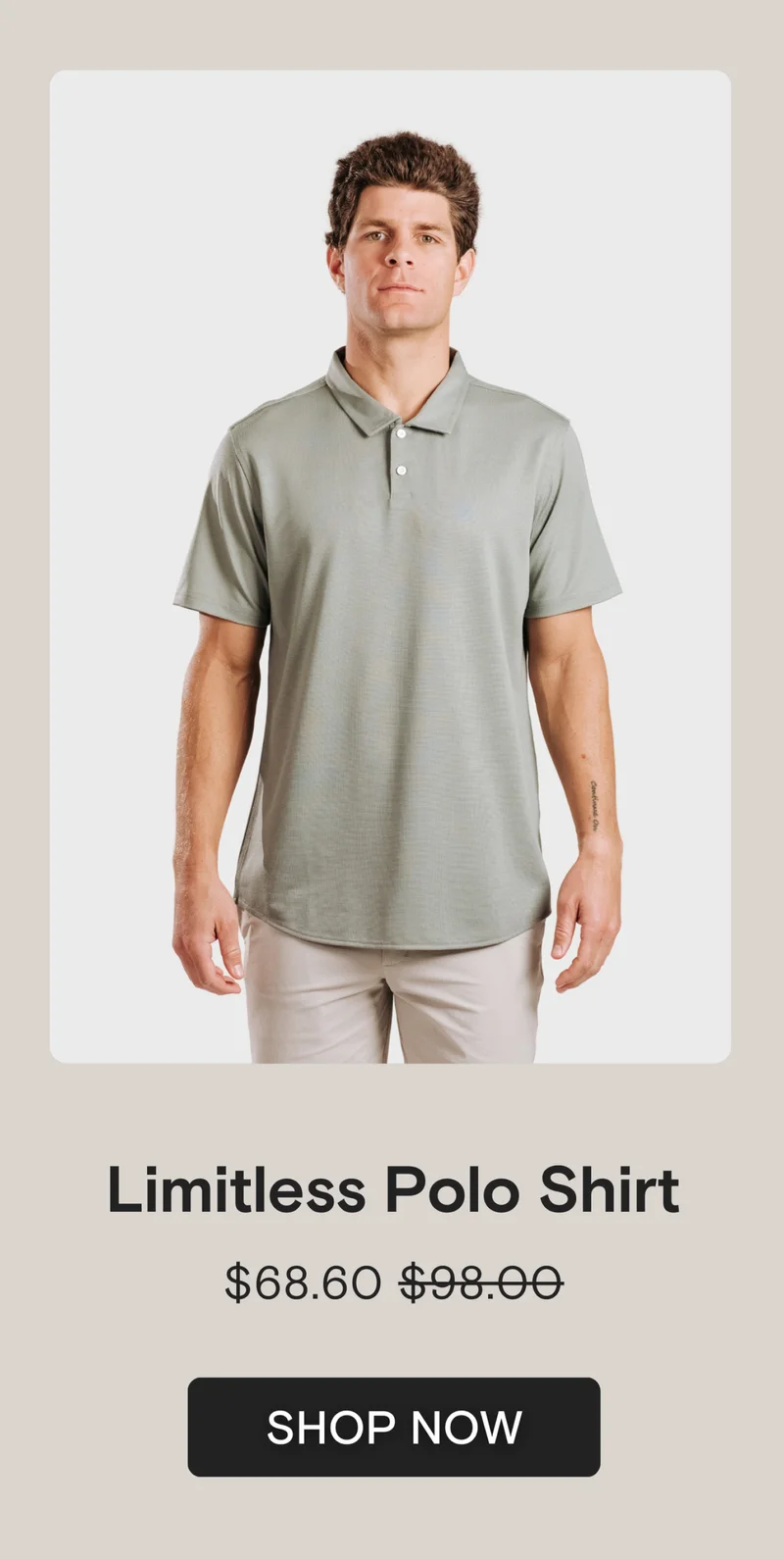 Limitless Merino Polo Shirt