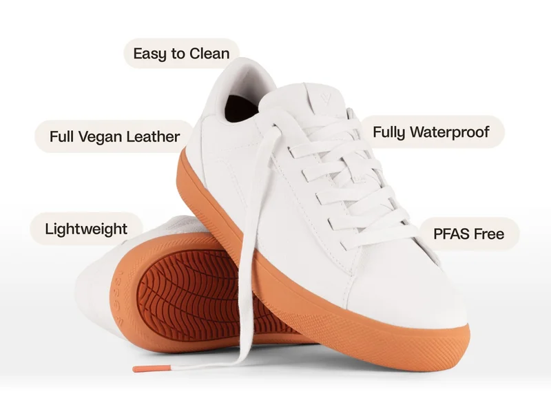 Lightweight. Cushioning Midsole. Machine Washable. Fully Waterproof. PFAS Free