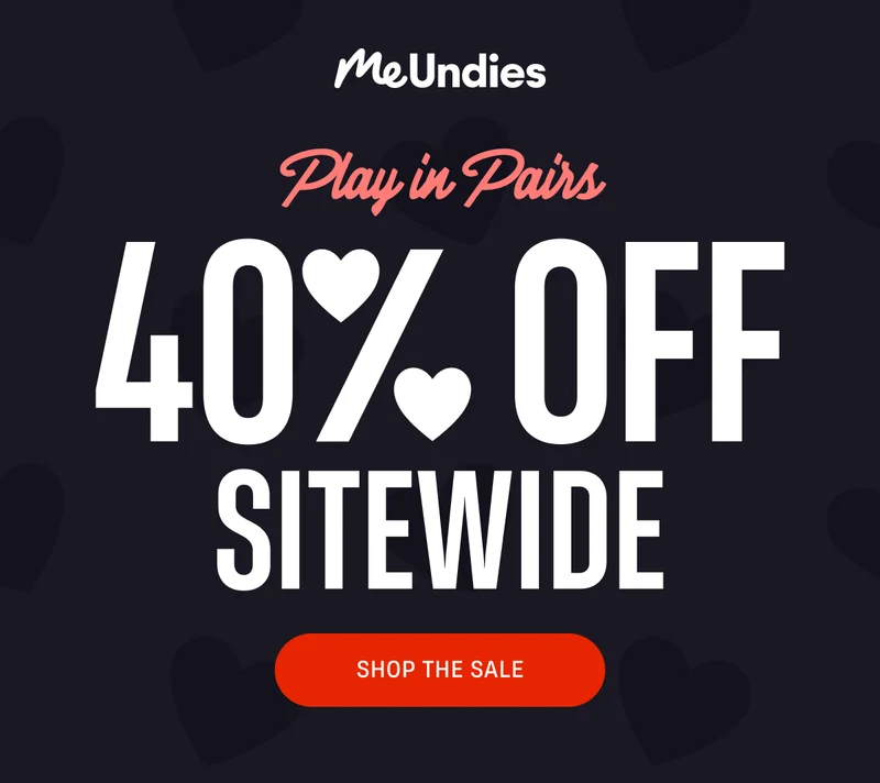 MeUndies | Play In Pairs | 40% Off Sitewide | Shop The Sale