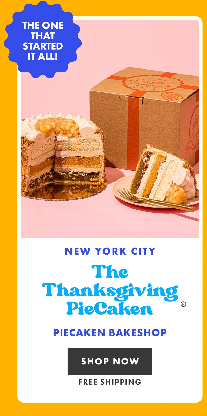 The Thanksgiving PieCaken The Thanksgiving PieCaken