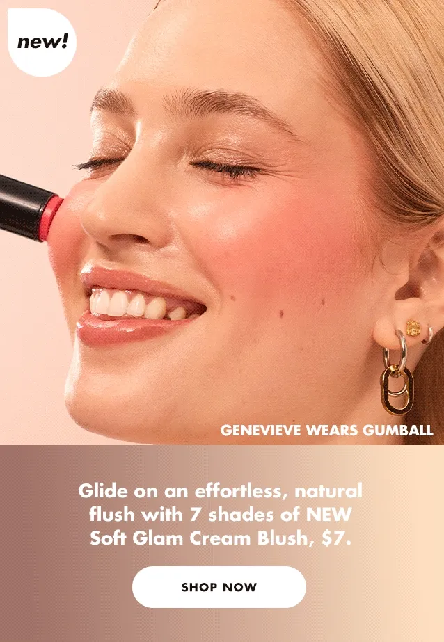 New Soft Glam Cream Blush