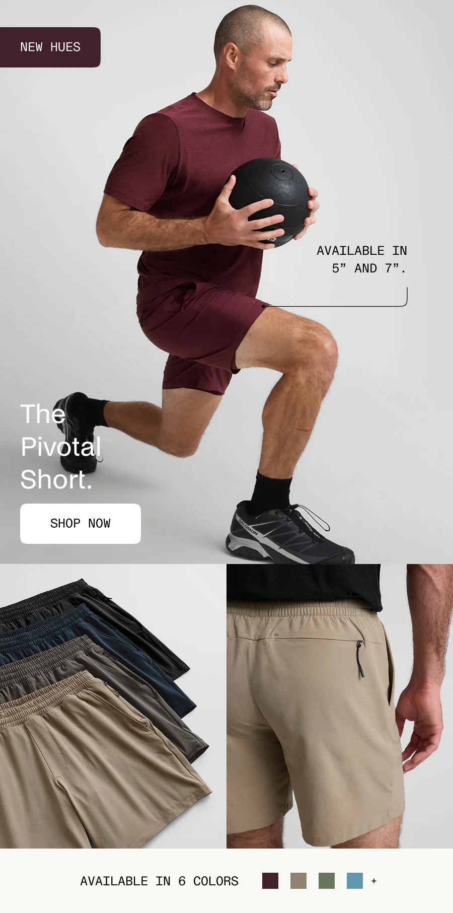 Pivotal 2.0 Men's Lined Short 7"