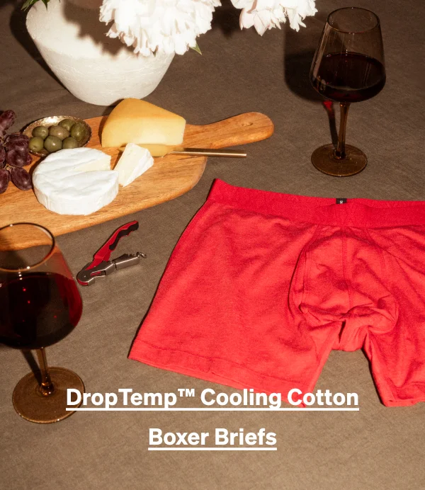 DropTemp™ Cooling Cotton Boxer Briefs