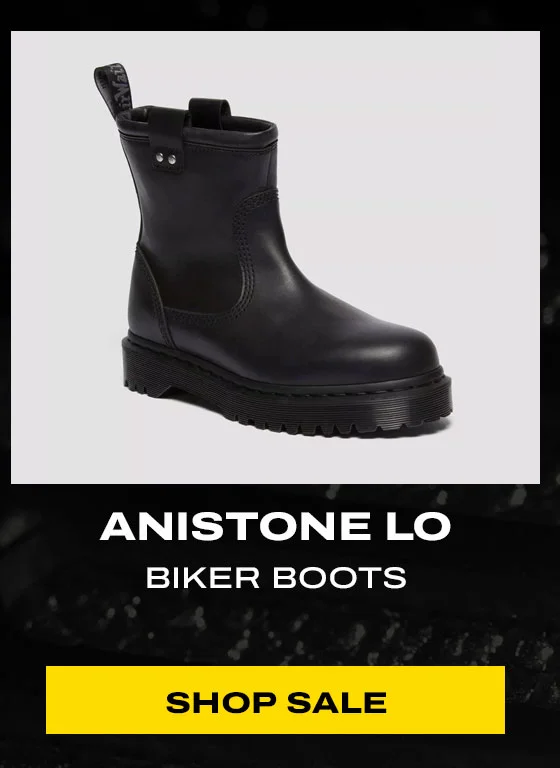 Anistone Lo Leather Biker Boots
