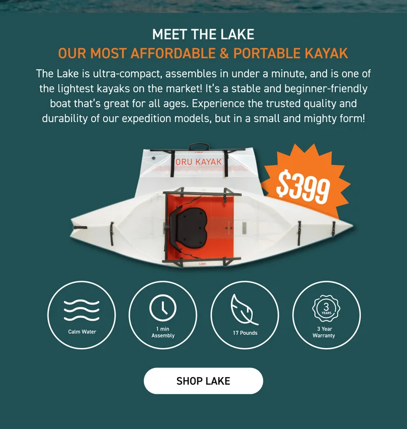 BLACK FRIDAY EARLY ACCESS: SHOP KAYAKS STARTING AT $399 BLACK FRIDAY EARLY ACCESS: SHOP KAYAKS STARTING AT $399