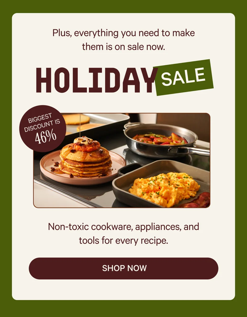 Holiday Sale | Biggest Discount Is 46%