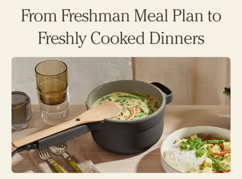 From Freshman Meal Plan to Freshly Cooked Dinners