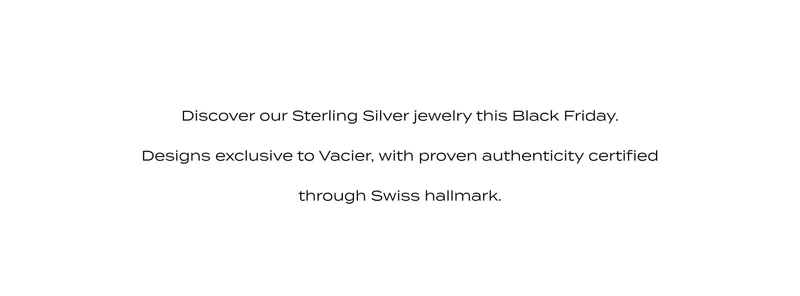 Discover our Sterling Silver jewelry this Black Friday.