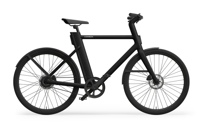 A render. A Cowboy Cruiser Black.