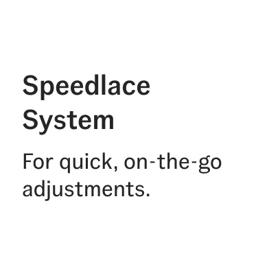Speedlace System.