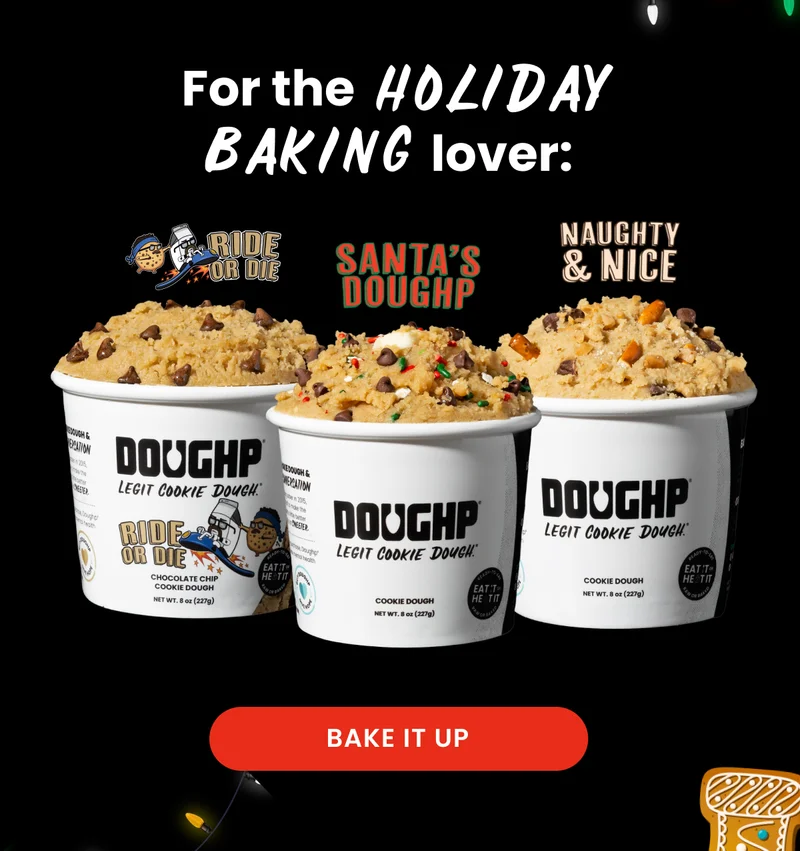 holiday gift guide edible cookie dough