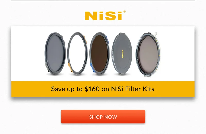 NiSi | Save up to $160 on NiSi Filter Kits