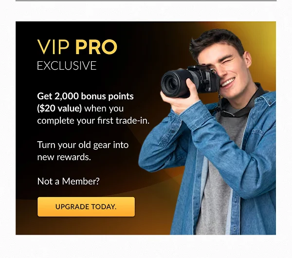 VIP PRO Exclusive | Not a Member? Upgrade today.