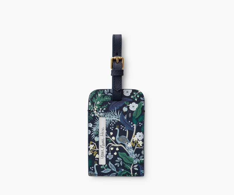 Image of Luggage Tag - Peacock