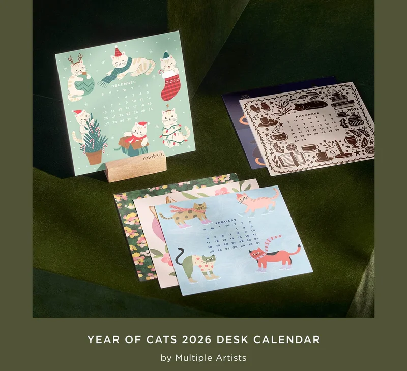 Year of Art 2026 Desk Calendar