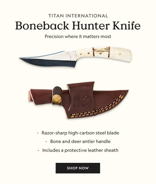 Boneback Hunter Knife