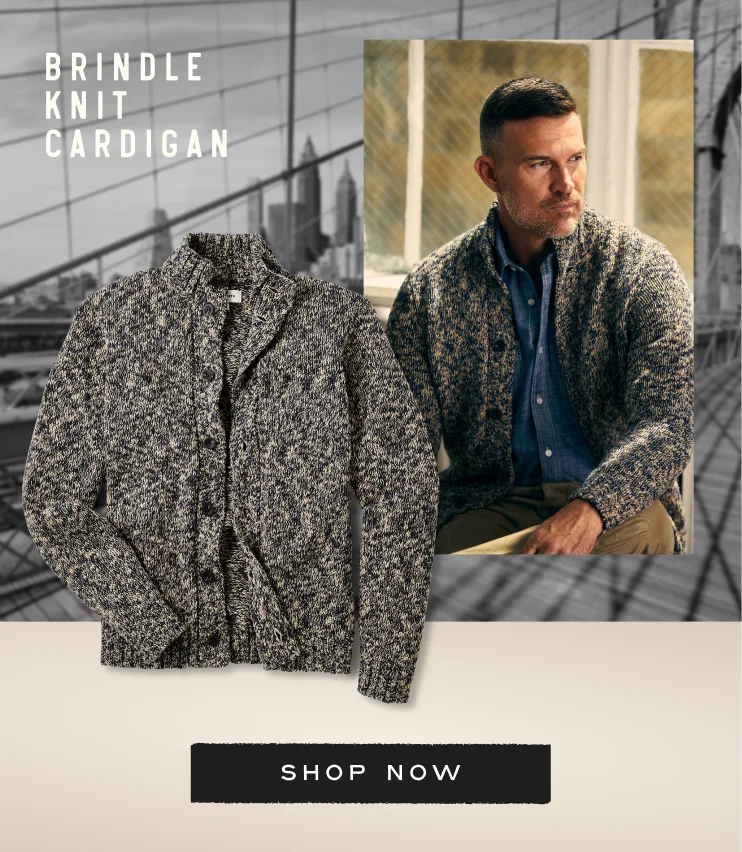 Brindle Knit Cardigan