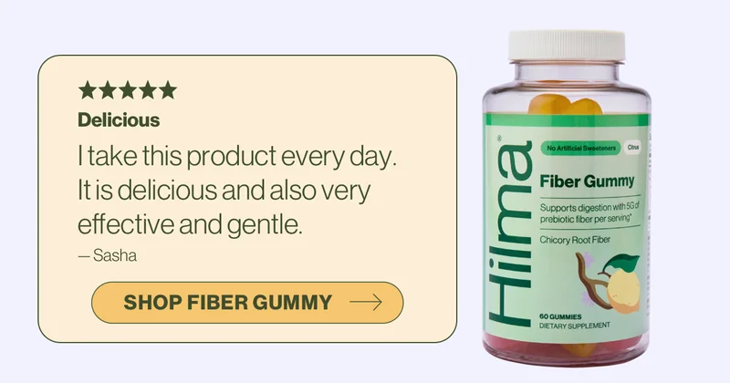 Delicious. I take this product every day. It is delicious and also very effective and gentle. -Sasha    Shop Fiber Gummy