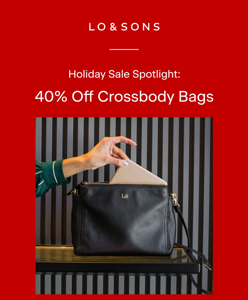 40% OFF Crossbody Bags