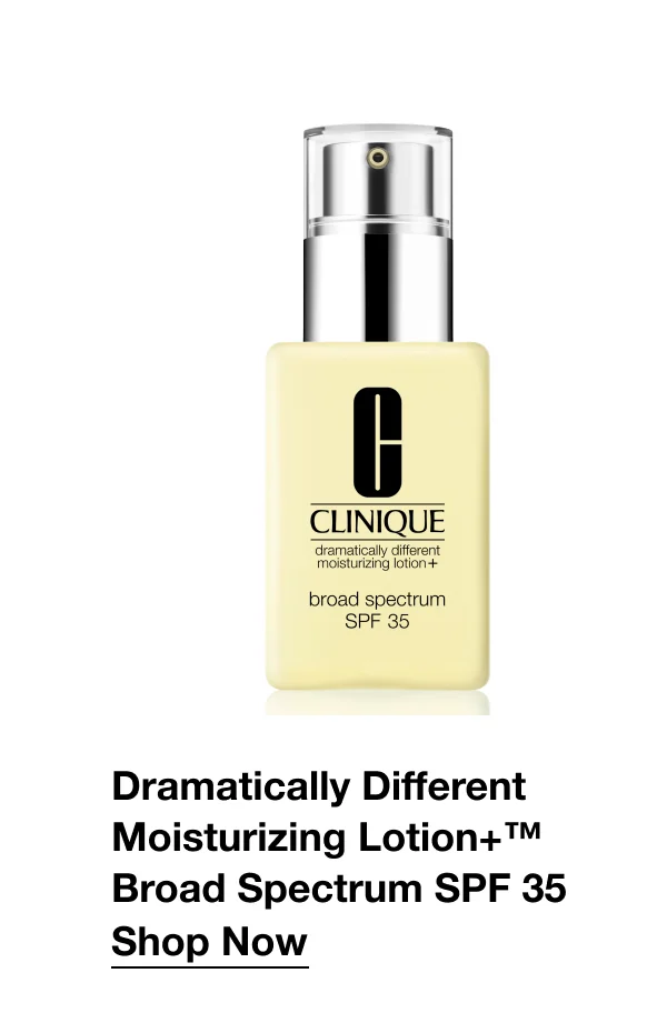 Dramatically Different Moisturizing Lotion+™ Broad Spectrum SPF 35 | Shop Now