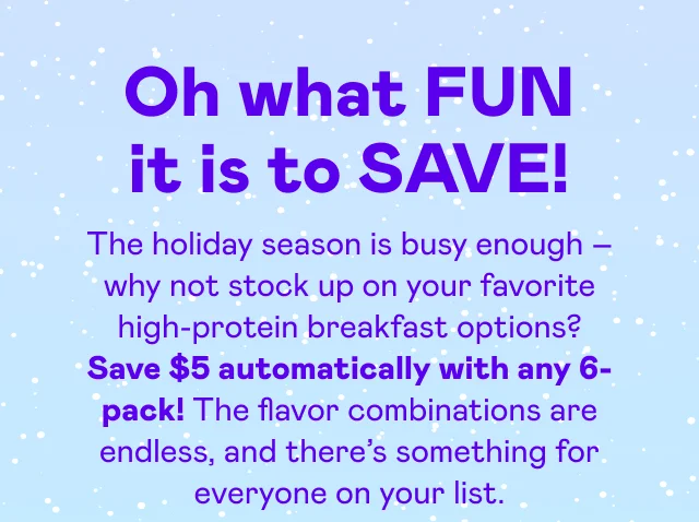 Oh what FUN is it to SAVE!