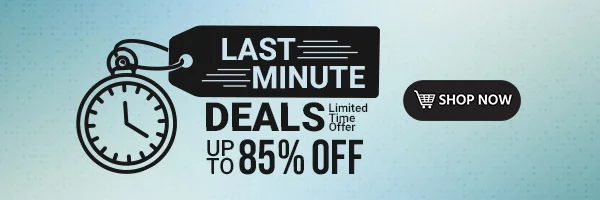 Last Minute Deals Up to 85% off Shop Now