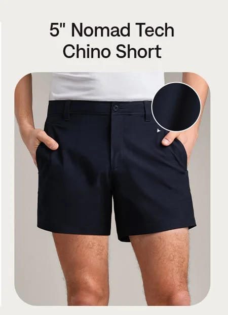 5'' Nomad Tech Chino Short
