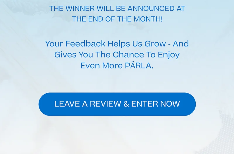 Leave a review & enter now