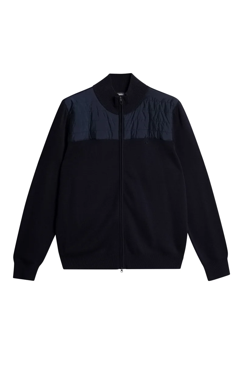 Image of Bridge Knitted  Hybrid Sweater