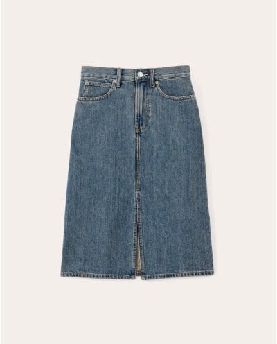 [IMAGE] The Mid-Way Skirt | Mid Blue