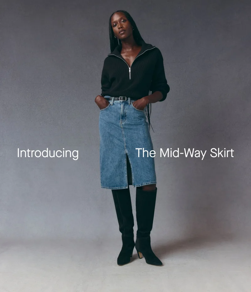 [Image]Introducing The Mid-Way Skirt[Shop Now]