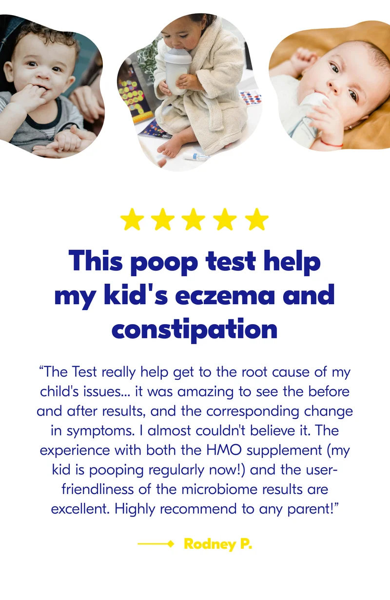 This poop test help my kid's eczema and constipation