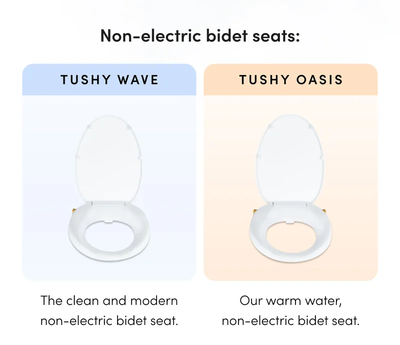 NON-ELECTRIC BIDET SEATS