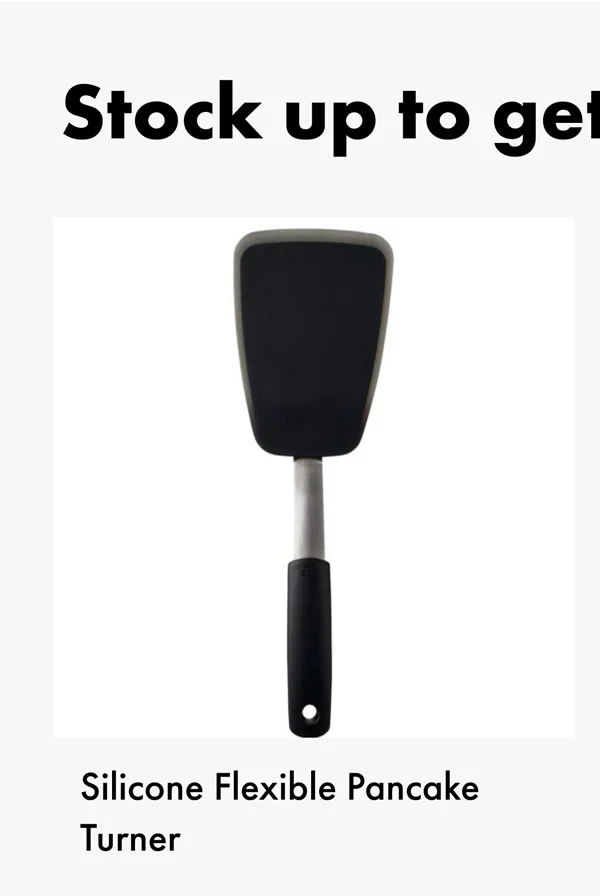 Silicone Flexible Pancake Turner