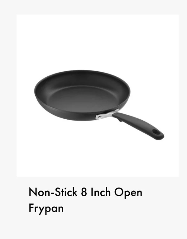 Non-Stick 8 Inch Open Frypan